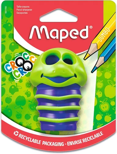 Vista 4 de Maped Croc - Afilador para cocodrilos, varios colores (001700ST)