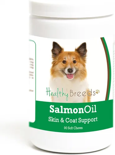Vista 132 de Healthy Breeds Affenpinscher - Masticables suaves de aceite de salmón, 90