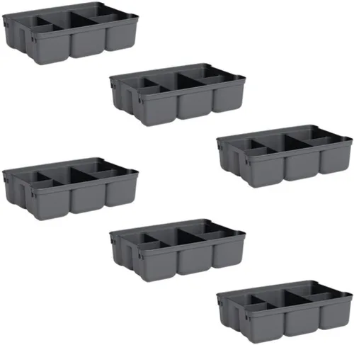 Vista 17 de Superio Caja de almacenamiento transparente con tapa, contenedores de plástico de 2.3 cuartos para organizar, cajas apilables, sin BPA, no tóxico