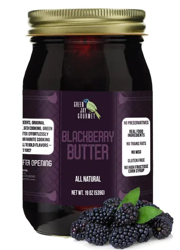 Vista 9 de Green Jay Gourmet Mantequilla de manzana - Untable de fruta 100% natural, sin gluten - Untable de manzana con manzanas, canela y especias