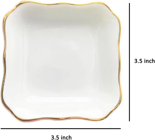 Vista 8 de Plato de cerámica para joyería, regalo de boda para la madre de la novia, regalo de despedida de soltera, regalos para mamá de novia, regalo