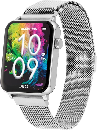 Vista 2 de Armitron Connect Matrix Smartwatch, Health and Fitness Tracker, Sport Modes, Water Resistant and More Dorado