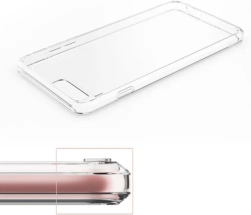 Vista 8 de Funda transparente para iPhone 6, iPhone 6S, funda híbrida transparente para parachoques, funda para teléfono inteligente, resistente a los 2-HD
