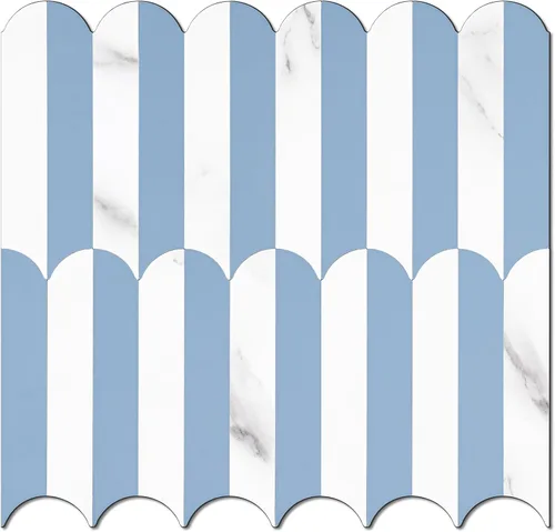 Vista 17 de Vamos Tile Azulejo autoadhesivo sin costuras para salpicaduras en la pared, 10 hojas para salpicaduras en la pared de la cocina y el baño, 12''x12