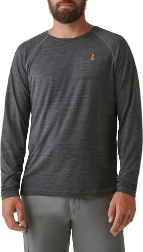 Vista 9 de BASS Outdoor Jersey de punto Ls para hombre Negro