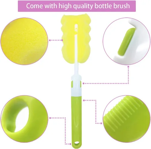 Vista 8 de Kvvdi Paquete de 8 fundas de neopreno para botella de agua de 12 oz - 18 onzas, funda de botella de vidrio aislada de 16.9 oz