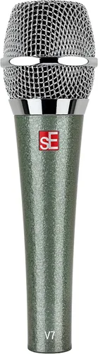 Vista 11 de SE ELECTRONICS V7 Micrófono dinámico para canto, voz y grabación de estudio, micrófono profesional de mano XLR con bobina de voz de aluminio