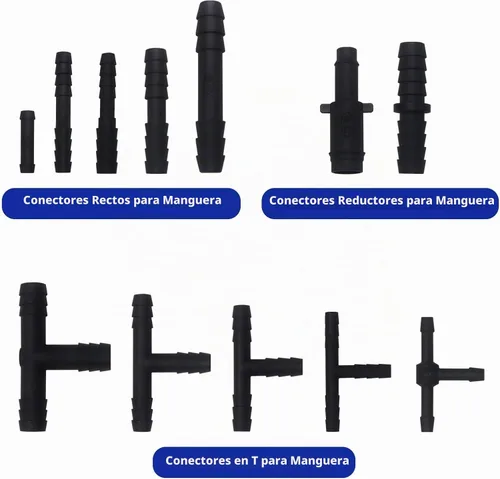 Vista 4 de Surtido de conectores de vacío 113 PIEZAS Resistencia al calor 240℃（460℉）Conector de tubo de vacío automotriz Conector de vacío en T Kit surtido