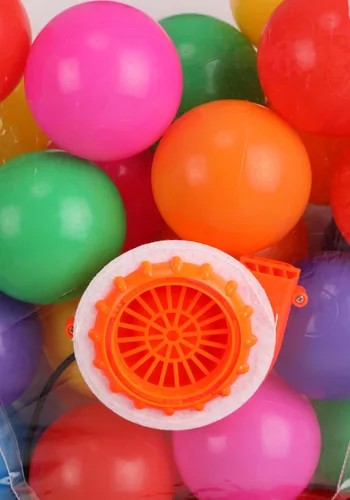 Vista 6 de Disfraz Inflable de Máquina de Chicles para Adultos Multicolor