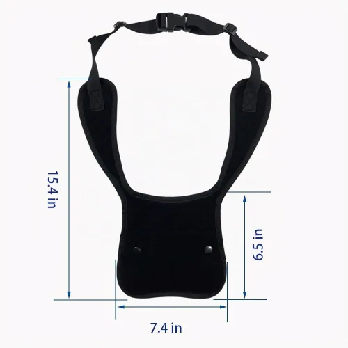 Vista 2 de Ajustador de cinturón de seguridad para niños, funda universal para cinturón de seguridad de vehículo, protector de arnés de viaje, correa ajustable