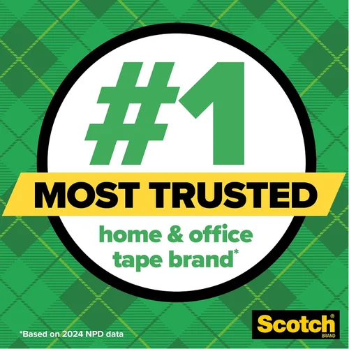 Vista 3 de Scotch despachador de cinta para escritorio, núcleo de 1 pulgada, dos tonos negro (C60-BK)., Negro de 2 tonos