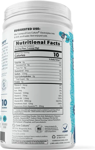 Vista 8 de Dragonfruit Electrolytes Powder - Mezcla refrescante de electrolitos de hidratación rápida para recuperar y recargar - Polvo de electrolitos