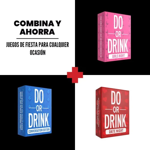 Vista 3 de Do or Drink Juegos de cartas de beber para adultos - Divertidos juegos para noche de juegos y fiestas - Regalo para cumpleaños N° 21