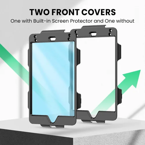 Vista 8 de SEYMAC para iPad mini 5/ Mini 4 Funda de 7.9 Pulgadas, Funda Protectora de Cuerpo Completo Resistente a Golpes con Protector de Pantalla, Soporte