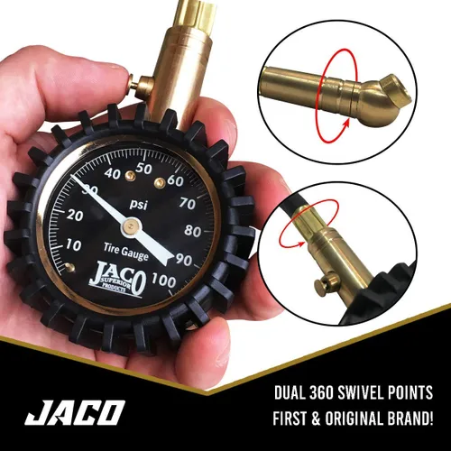 Vista 5 de JACO ElitePro, Medidor de presión de los neumáticos, 100 PSI