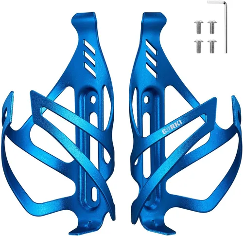 Vista 18 de Corki Cycles - Soporte para botella de agua para bicicleta de aleación de aluminio, jaula universal para botellas de agua para bicicletas