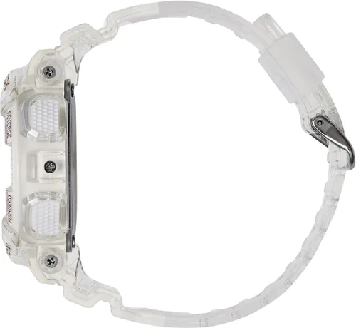 Vista 3 de Casio G-Shock Neobrite Qaurtz Gma-S110Sr-7A Gmas110Sr-7 200M Reloj para mujer Blanco Digital movimiento de cuarzo