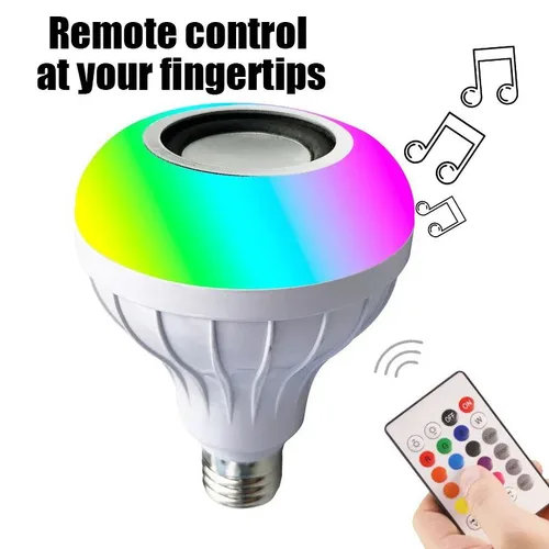 Bombillo Parlante Con Bluetooth Multicol de cubimart