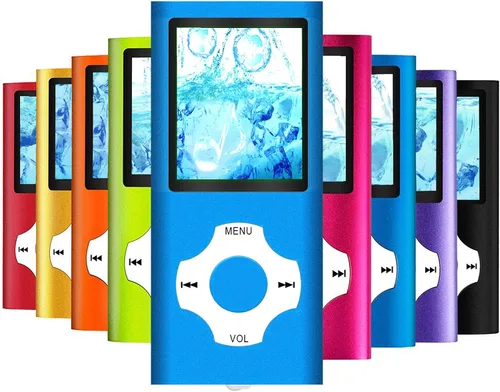 Vista 7 de Hotechs - Reproductor de MP3, reproductor de música MP3 con tarjeta SD de memoria de 32 GB, pantalla LCD digital clásica delgada de 1.82 pulgadas