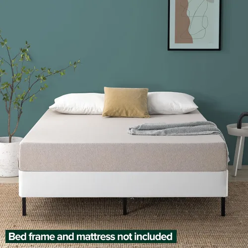 Vista 10 de Somier base de colchón plegable Sleep Master BiFold, Acero, Blanco