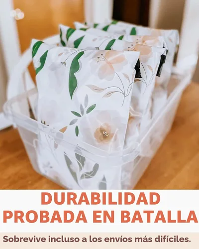 Vista 2 de Impack - Paquete de 25 sobres de polietileno de 10 x 13 pulgadas, bolsas de envío biodegradables para ropa, sobres de correo autoadhesivos Camelia