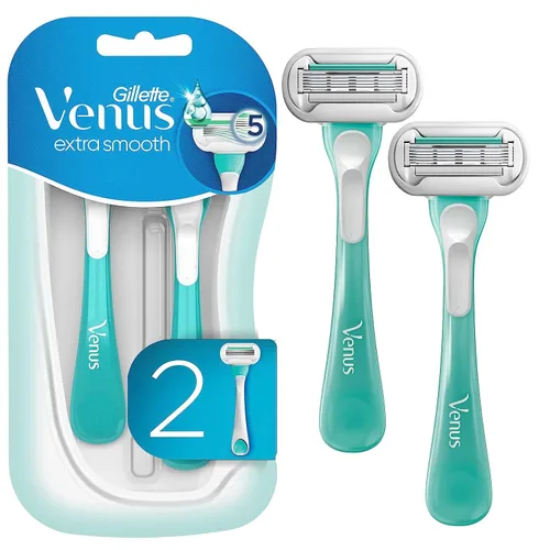 Vista 12 de Gillette Venus Maquinillas de afeitar desechables verdes extra suaves para mujer, 2