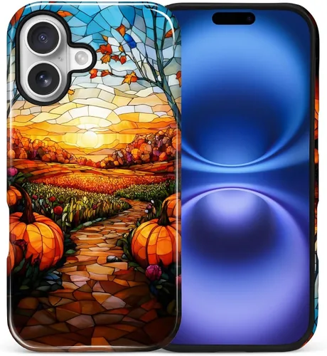 Vista 110 de Funda para iPhone 13 iPhone 14, a prueba de golpes, funda protectora híbrida de 2 capas, doble protección contra caídas, antiarañazos, diseño