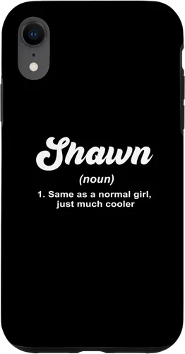 Vista 8 de Funda Shawn con nombre personalizado para iPhone 14 con definición de nombre Shawn