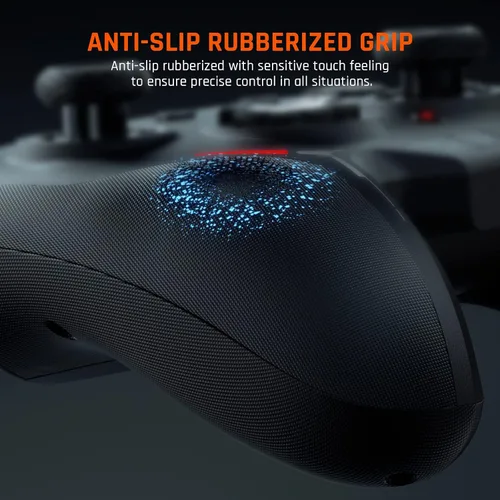 Vista 8 de Wired Pc Gaming Controller,BIGBIG WON Nintendo Switch pro Controller for tears of the kingdom Game,6-Axis Gyro,one key Wake-up,Macro,Turbo, Dual