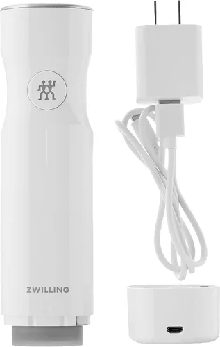 Vista 4 de ZWILLING Fresh & Save - Sellador al vacío de mano + almacenamiento de alimentos de vidrio de 3 piezas