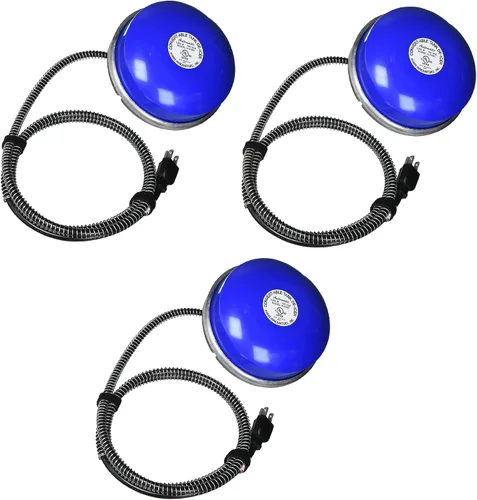 Vista 9 de Farm Innovators, Inc. descongelador convertible de 1250 vatios para tanque flotante y sumergible de aluminio, con cable a prueba de mordiscos