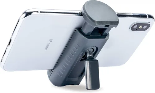 Vista 10 de VANGUARD Vesta TT - Trípode de sobremesa de aluminio con soporte para teléfono inteligente, color negro (Vesta TT1 BP)