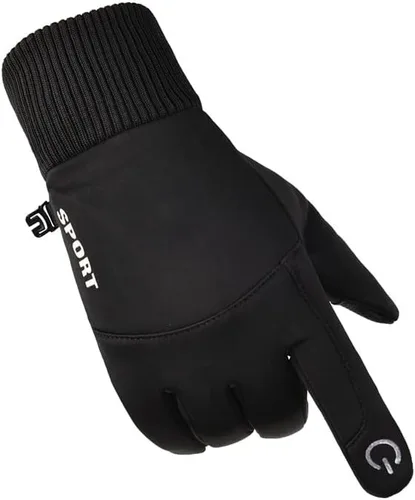 Vista 8 de Angjiny Guantes de invierno para hombres y mujeres guantes de pantalla táctil guantes cálidos para clima frío guantes de trabajo para congelador