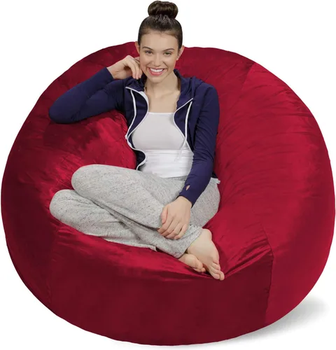 Vista 17 de [Usado] Sofa Sack Funda para Silla Puff Solo la Funda, para Adultos y Niños, Sin Relleno, Cómoda y Esponjosa, Funda de Repuesto para Silla Puff