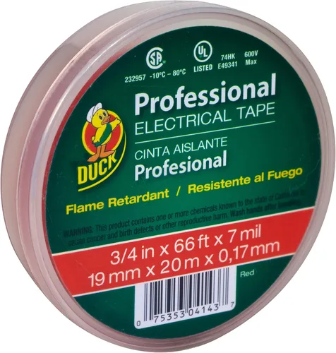Vista 6 de Duck Brand 667 cinta eléctrica Pro Series - rollo simple, 299019