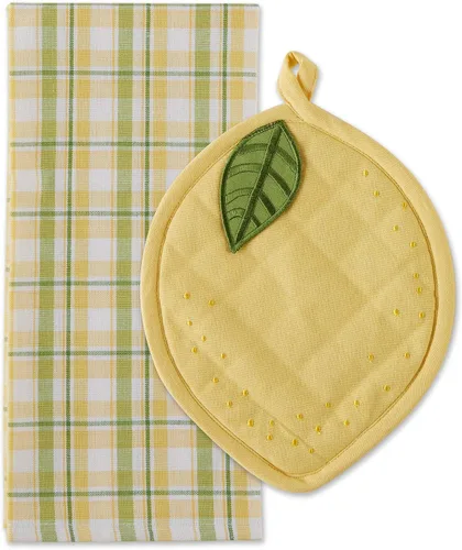 Vista 11 de DI Kitchen Accessories Collection - Juego de regalo decorativo, juego de agarradera y toallas de cocina, DT 18 x 28/PH 7.5 x 10, gnomo de jardín, 2