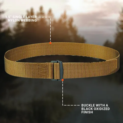 Vista 3 de Propper Cinturón táctico para hombre con hebilla de metal