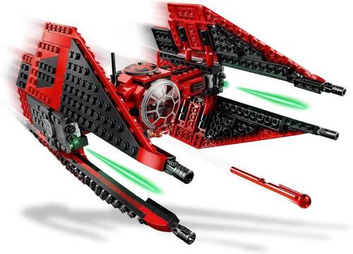 Vista 3 de LEGO Star Wars Resistance Major Vonreg's TIE Fighter 75240 Kit de construcción (496 piezas)