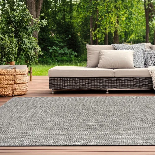 Vista 11 de nuLOOM Wynn Alfombra de Área Trenzada para Interiores/Exteriores, 3x5, Bronceado Wynn Tan