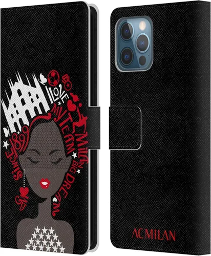 Vista 36 de Head Case Designs Officially Licensed AC Milan Dream Big Children Leather Wallet Case Compatible with Apple iPhone 11