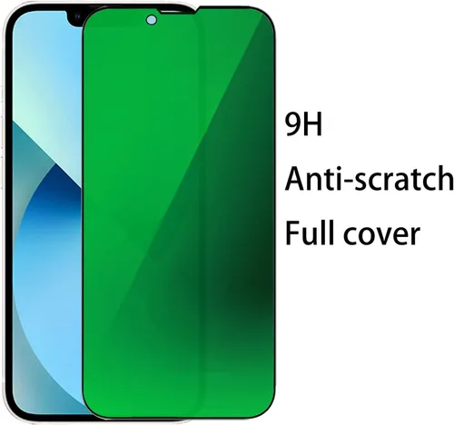 Vista 42 de Espejo de vidrio templado antiazul, protector de pantalla anti-espía, película antiespía para iPhone 11 Pro Max/iPhone XS Max, 6.5 pulgadas