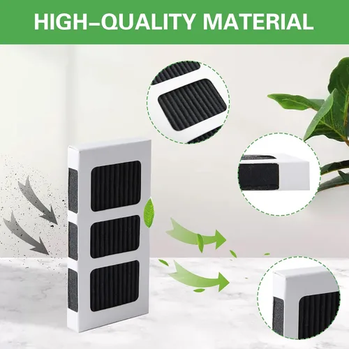 Vista 5 de Reemplazo del filtro de aire de refrigerador activado con carbón compatible con Pureair Ultra 2, Pure Air Ultra 2, Pureair Ultra ii, Electrolux