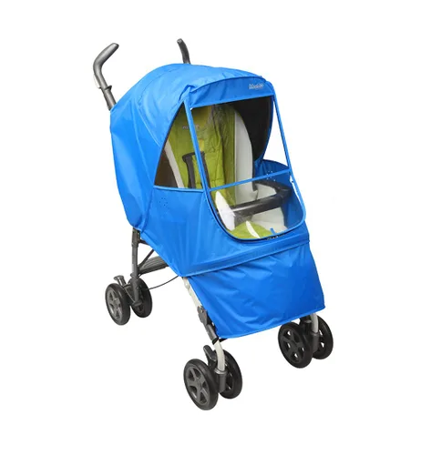 Vista 13 de Manito Elegance Alpha Stroller Protector meteorológico/cubierta de lluvia - Púrpura