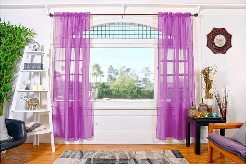 Vista 36 de All American Collection - cortinas Doli transparentes, 2 unidades Blanco