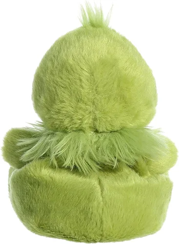 Vista 4 de Aurora® Whimsical Dr. Seuss™ Palm Pals™ Grinch Stuffed Animal - Muñeco de peluche oficialmente licenciado para juego imaginativo - Perfecto