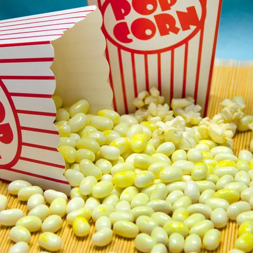 Vista 2 de Jelly Belly Frijoles de Jalea Sabor Palomitas con Mantequilla Caja - 1.75 oz - Oficial, Genuino, Directamente de la Fuente