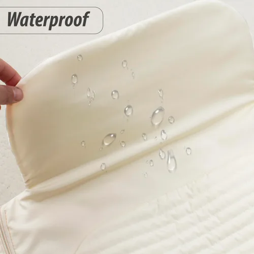 Vista 4 de Cambiador de pañales portátil, con, para recién nacido niña y niño con bolsillo de toallitas inteligentes, fácil de limpiar, impermeable, suave