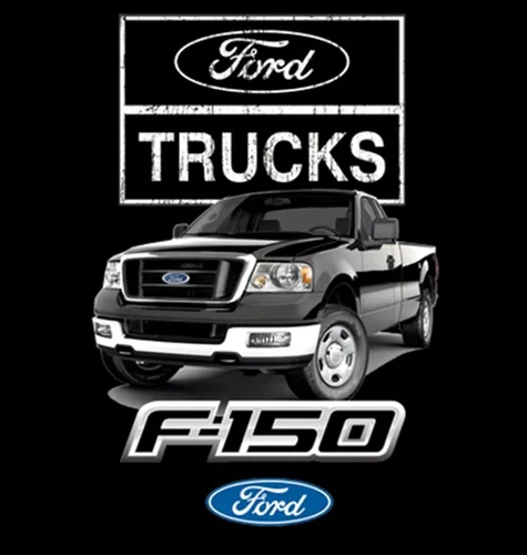 Vista 2 de Lucky Ride SUDADERA CON CAPUCHA FORD TRUCKS F-150 NEGRA 4x4 CONSTRUIDA Negro