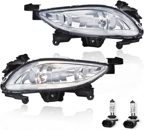 Vista 28 de PIT66 Luces antiniebla para parachoques delantero, compatibles con Jeep Grand Cherokee 2005-2010/Jeep Commander 2006-2010 izquierda/derecha