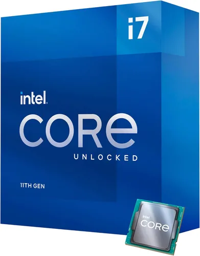 Vista 4 de Procesador Intel Core i7-11700K para equipos de escritorio + combo de placa madre GIGABYTE